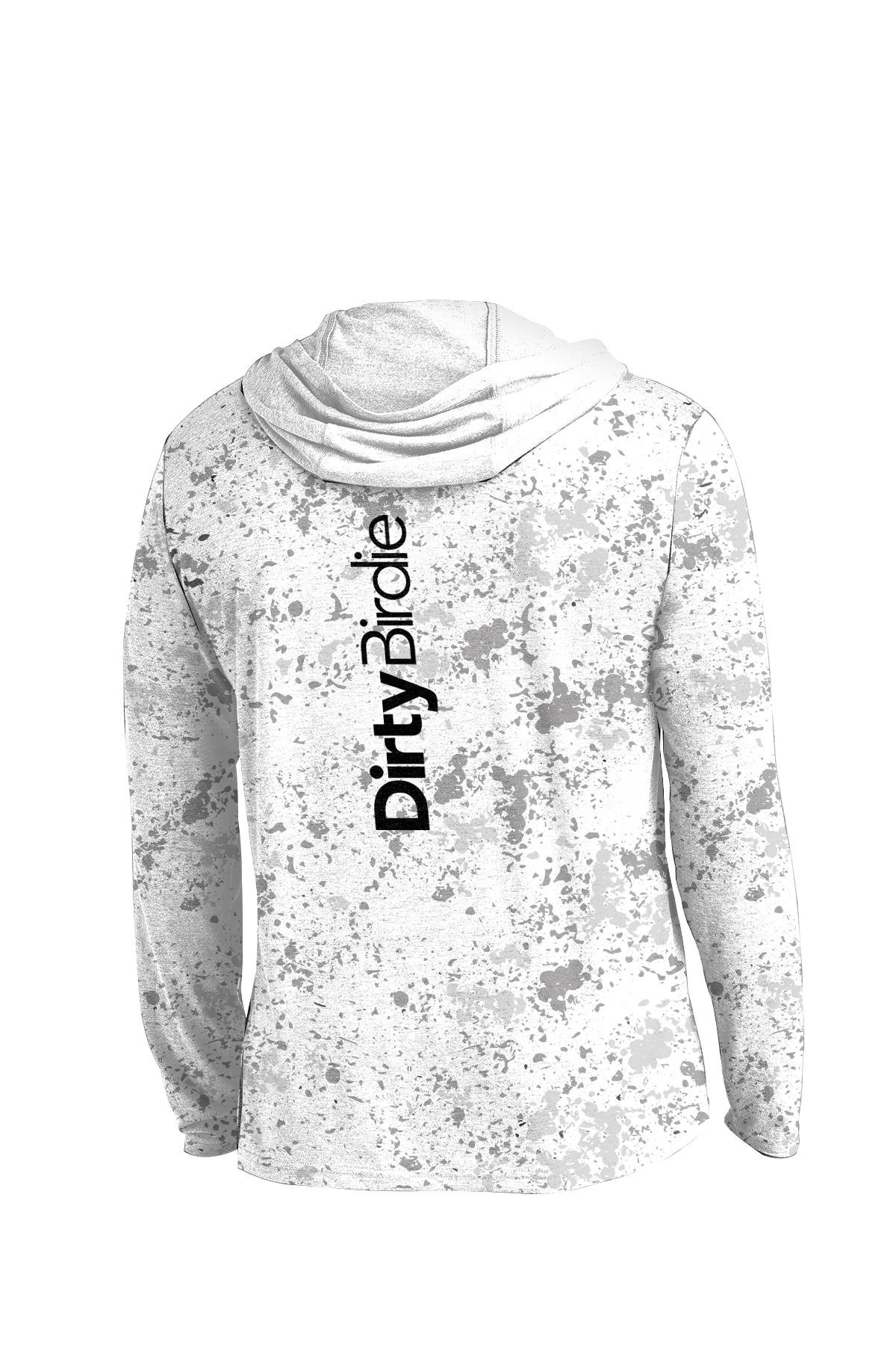 Dirty Birdie Sublimated Long-Sleeved Hoodie- White Camo
