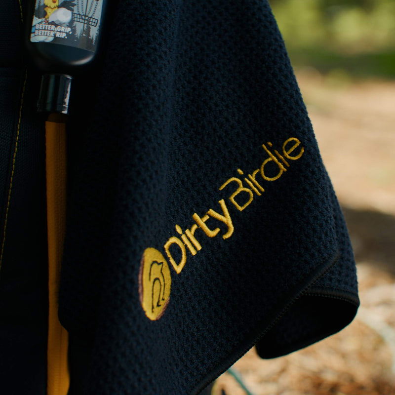 Dirty Birdie Disc Golf Towel: Stay Dry and Play Better!
